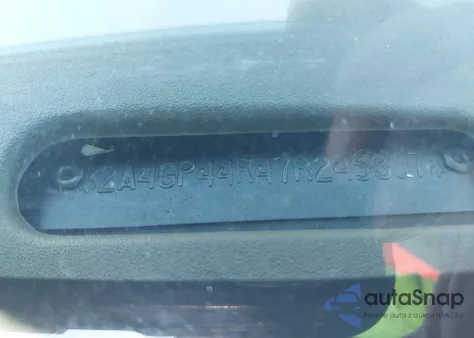 2007 Chrysler Town & Country Lx from USA, damaged, VIN 2A4GP44R47R245307